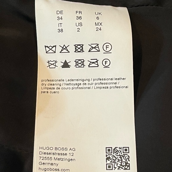 Hugo Boss Leather Jacket - Picture 14 of 14